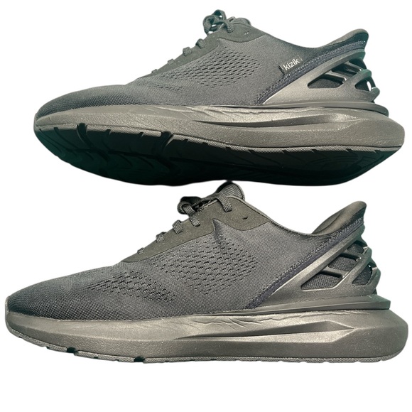 Kizik Men's 11W Athens 2 Hands-Free Black Athletic Shoes - Picture 4 of 7